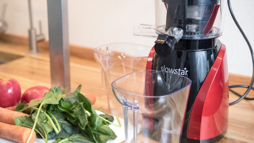 tribest slowstar vertical - a vertical masticating juicer, the tribest slowstar.
