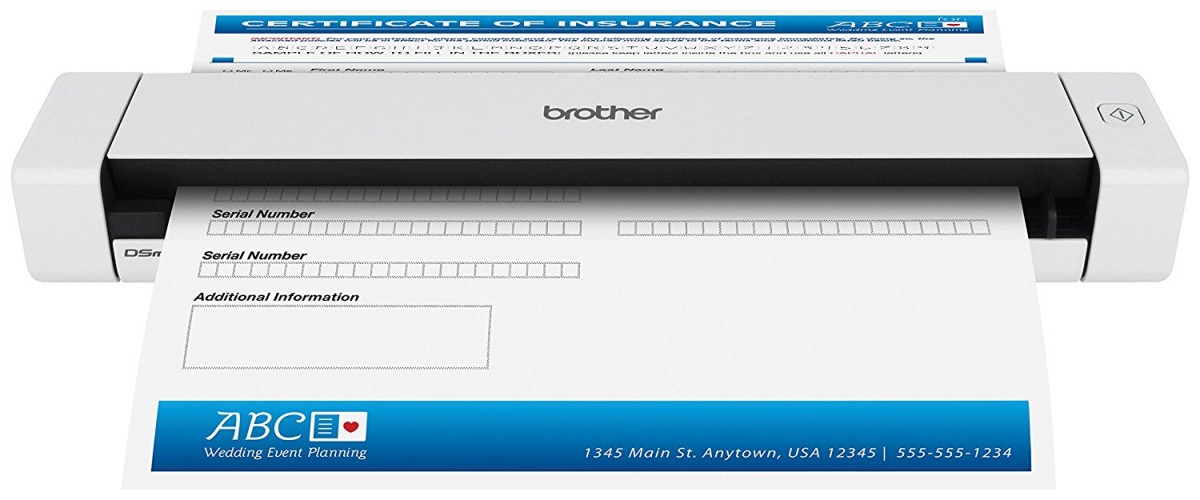 brother ds-620 mobile scanner review