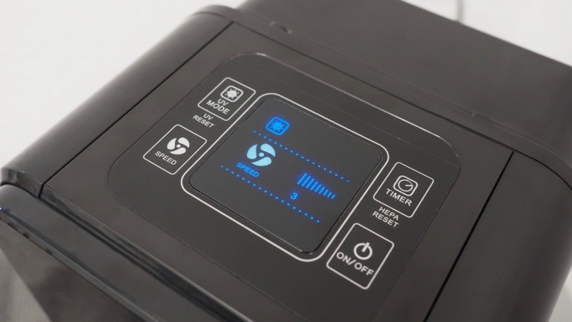 germguardian ac5350b - the ac350b's simple and clear interface.