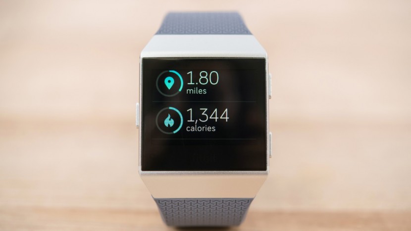 fitbit ionic - the ionic tracks distance as well as estimated calories burned.
