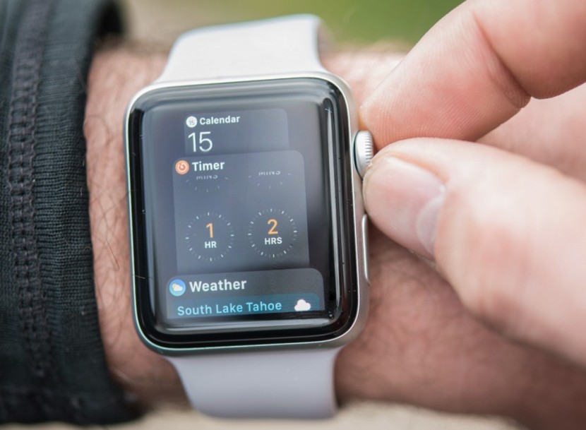 apple watch series 3 - we liked having the crown to easily scroll through menus.