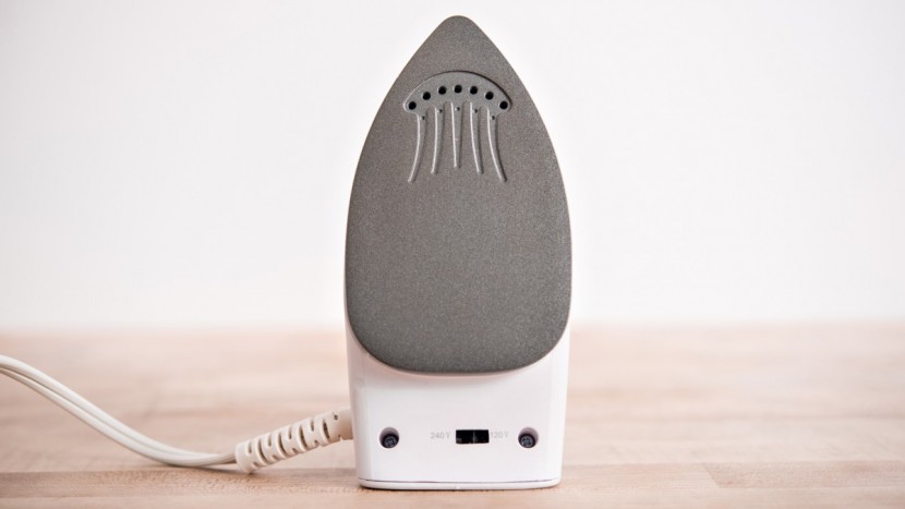 clothes iron - non-stick soleplates are often a blend of materials.