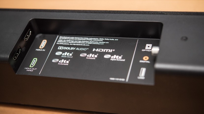 vizio sb3851-d0 - the vizio&#039;s input and output ports.