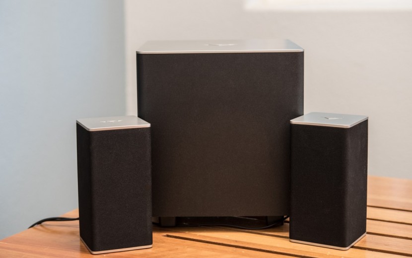 vizio sb3851-d0 - the vizio&#039;s four speaker system provides true 5.1 channel surround...