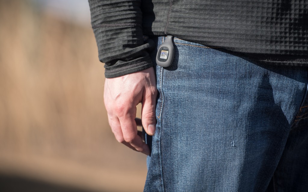 fitbit zip - at times we even forgot we were wearing the zip.