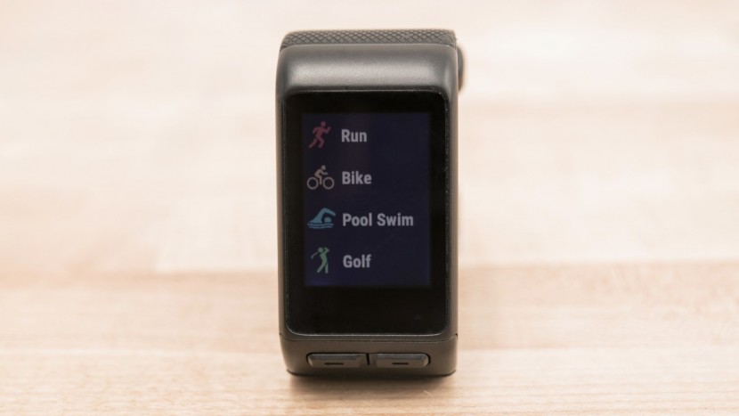 garmin vivoactive hr - some of the different activities that this model can monitor.