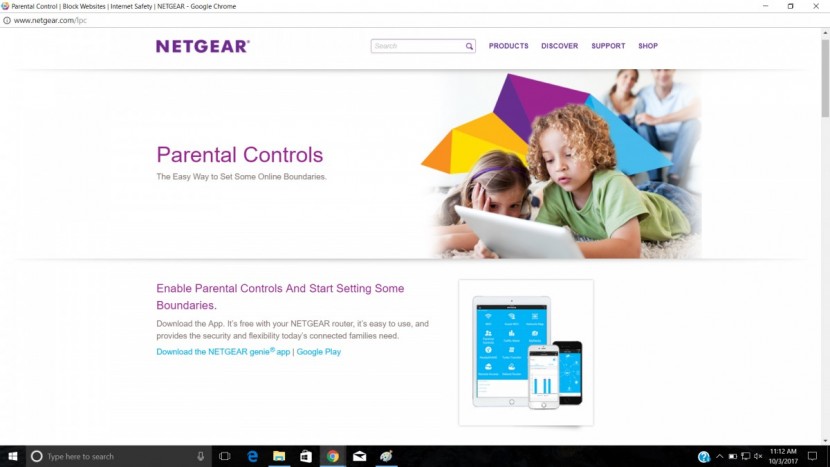wifi router - we found the parental controls on the netgear routers to be the best.