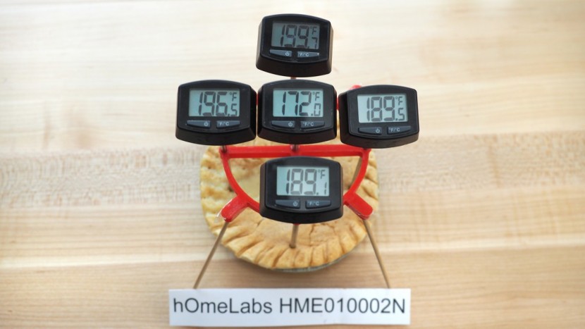 homelabs hme010002n - there was very little temperature variation across the edges of the...