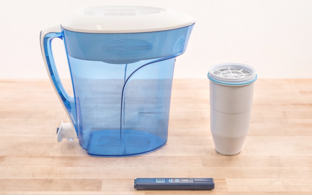 zerowater 10-cup pitcher - the zerowater even includes a total dissolved solids (tds) meter!