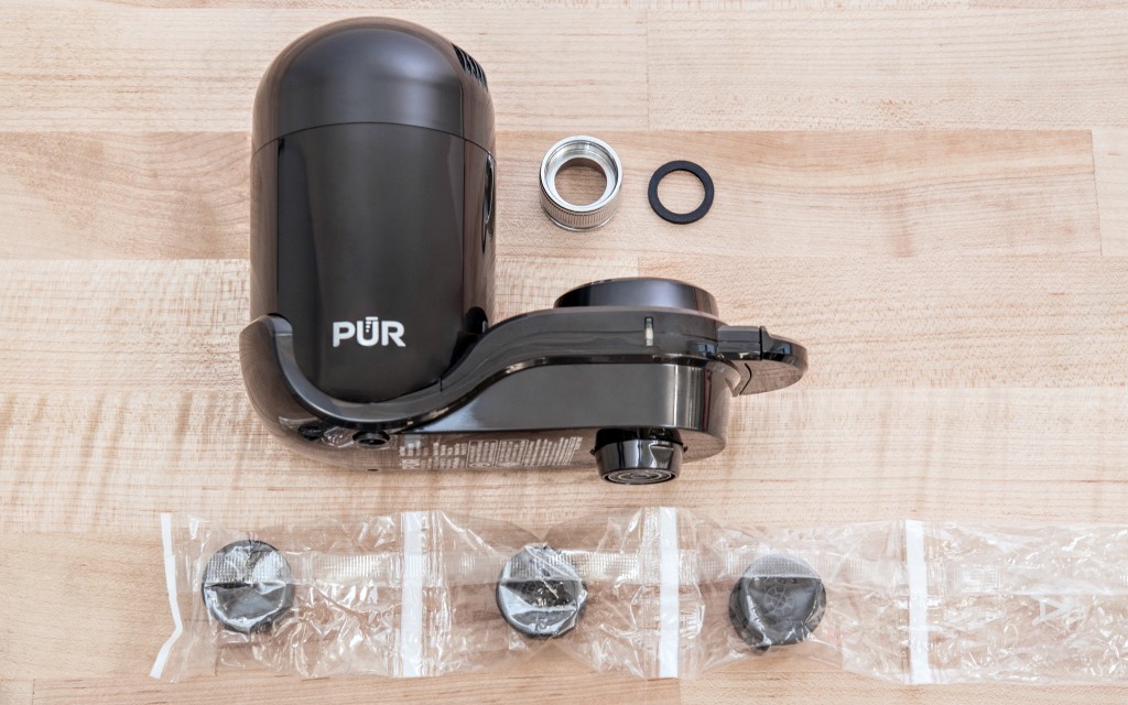 pur classic fm-2000b - this filter again did very poorly when we evaluated its mineral...