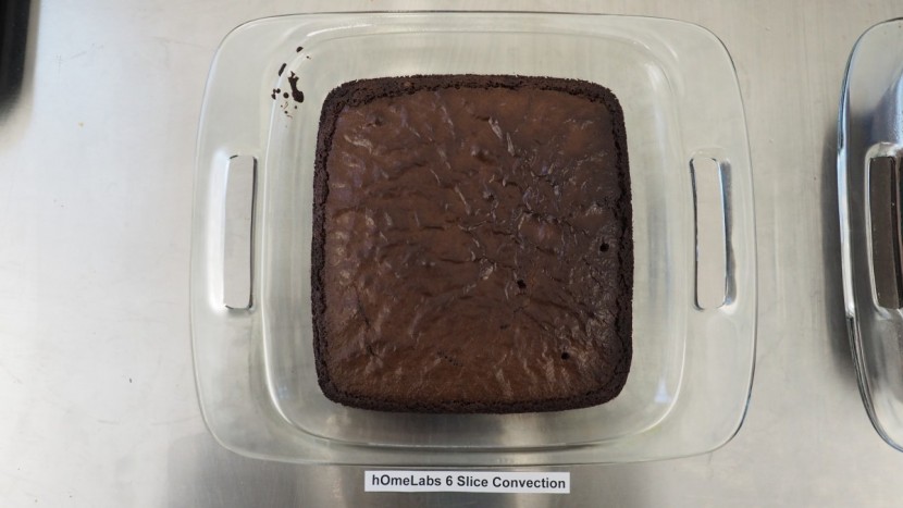 homelabs 6 slice convection - brownies came out evenly cooked and with a pleasant texture.