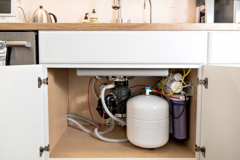 water filter - tank-based under-the-sink systems require more space than any other...
