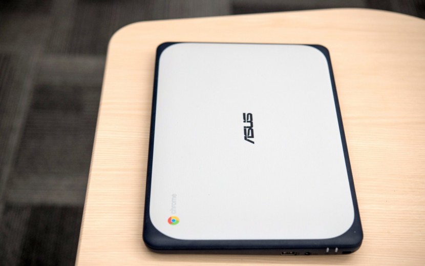 chromebook - the rubberized edges of the asus c202sa make it more durable than...