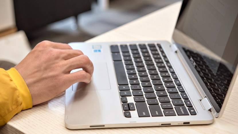 chromebook - the asus flip c302ca provides a good typing experience and a nice...