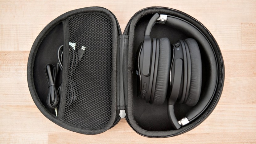 mpow h5 - the h5 packs up fairly small and is very light.