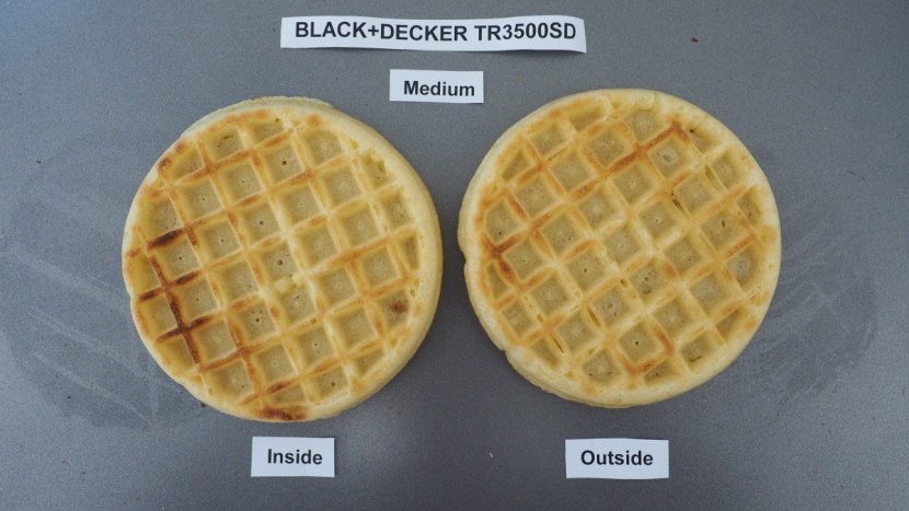 black+decker tr3500sd - crispy ridges and fluffy pockets.