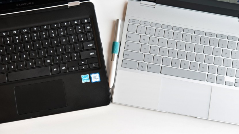chromebook - different sizes and styles of keyboards and trackpads provide very...