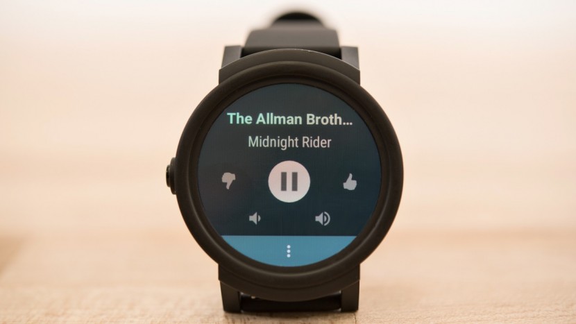 ticwatch e - you can control your music right from your wrist with the ticwatch...