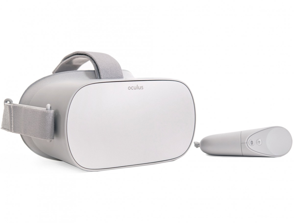 Oculus Go Review (The Oculus Go, a standalone VR headset.)