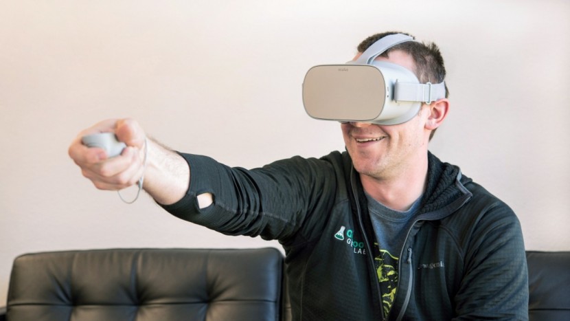 oculus go - we didn&#039;t need to recenter the screen as much as some of the other...