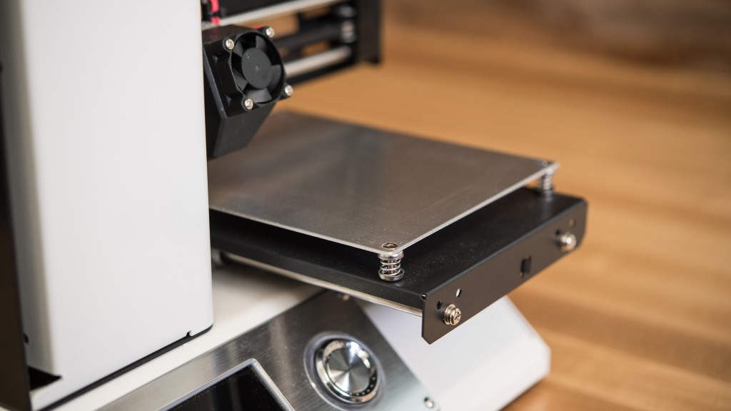 monoprice select mini v2 - the build plate was not our favorite, as ours had a slight bow to it...
