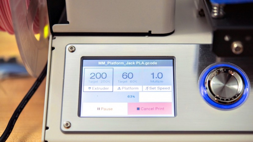 monoprice select mini v2 - the screen is quite nice on the mini.