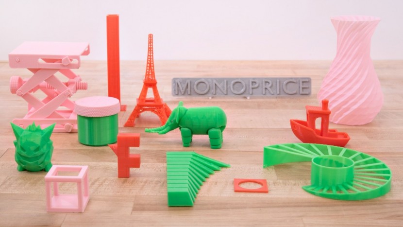 monoprice select mini v2 - there is a distinctive lack of abs prints made by the mini.