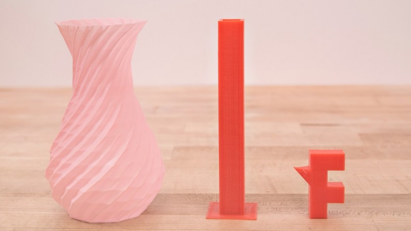 monoprice select mini v2 - this printer made an excellent spiral vase and passed the support...