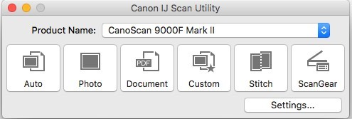 canon canoscan 9000f mark ii - the canon canoscan 9000f mark ii