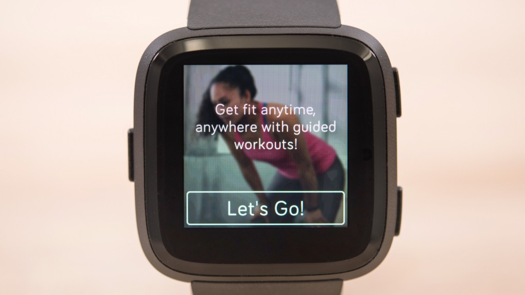 fitbit versa - the versa is a very fitness-focused smartwatch.