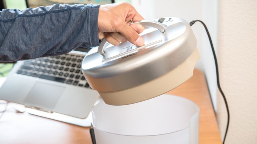 the handle makes things a little easier when you need to empty the...