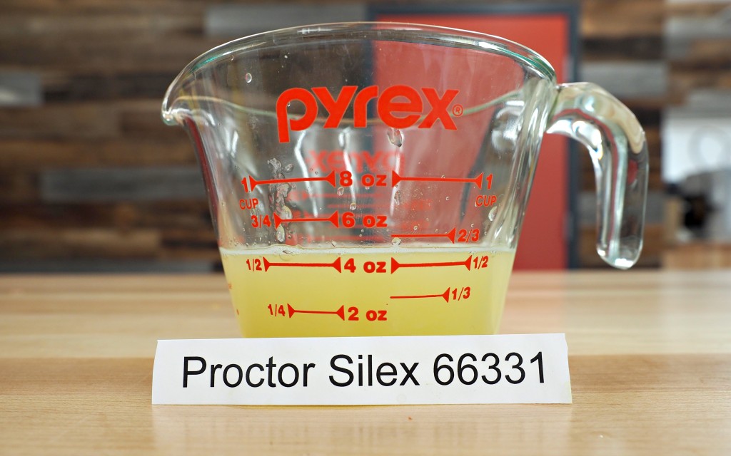 juicer - the performance of this product dropped a bit with lemon juice...