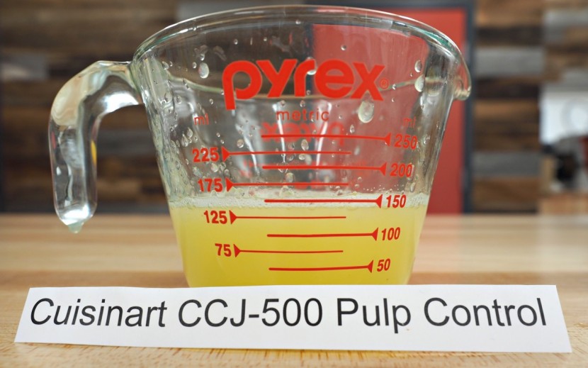juicer - the ccj-500 finished in the middle in this juice yield test.