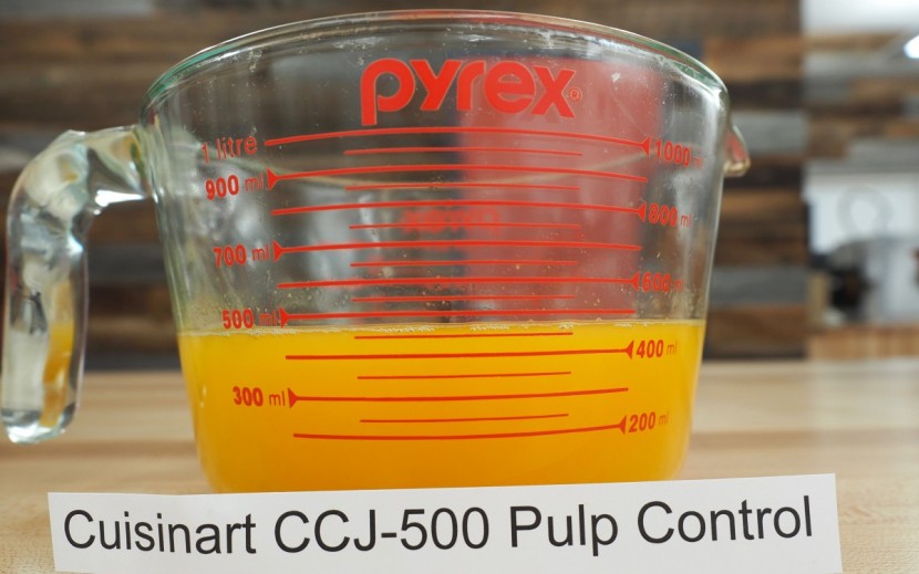 juicer - we had to clean out the cuisinart multiple times before the...