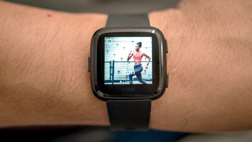 fitbit versa - unfortunately, the display can be hard to read in bright ambient...