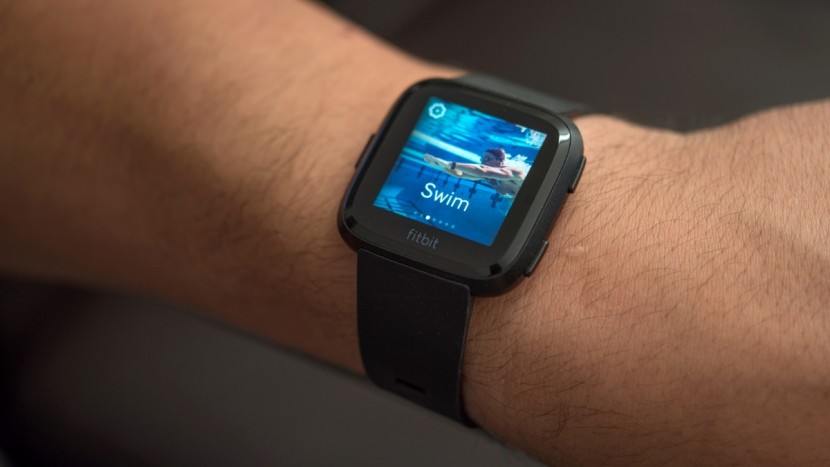 fitbit versa - this watch is waterproof, allowing you to take it along for your...
