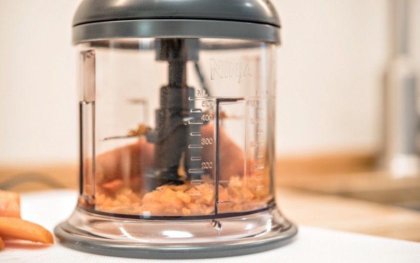 the ninja did the best at chopping carrots consistently.