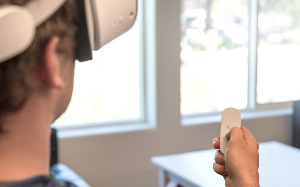 lenovo mirage solo - the mirage is decently interactive, having both a hand controller...