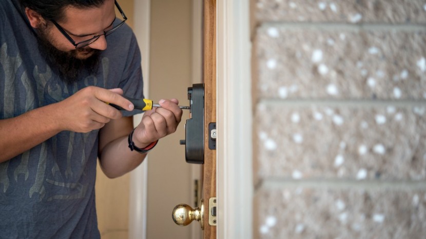 smart lock - the nest x yale is quite easy to install.