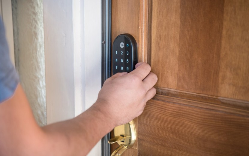 nest x yale with connect - we like that the nest offers keycode entry so you don&#039;t even need to...