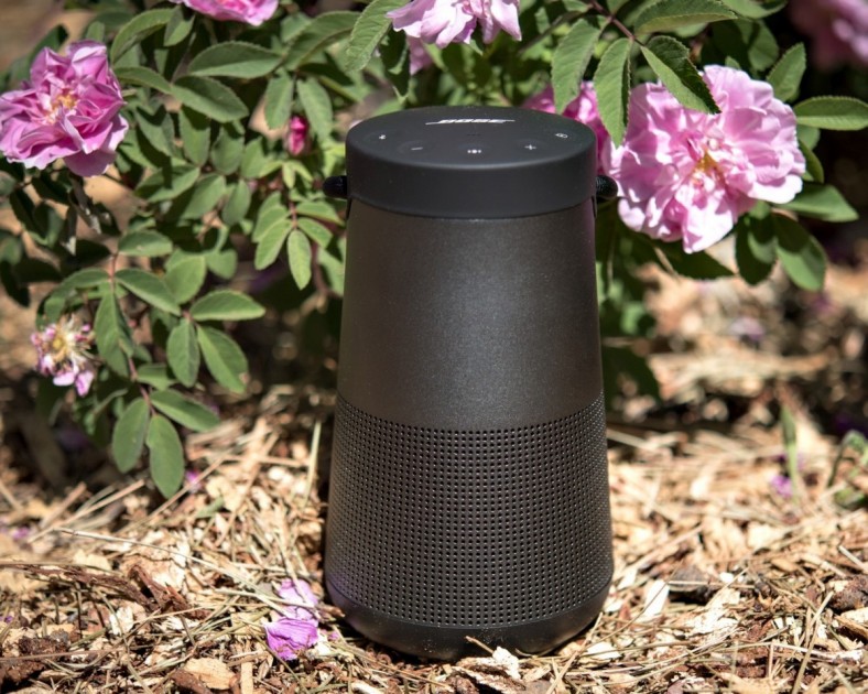 the larger bose soundlink revolve+ sounds great and can get very loud.