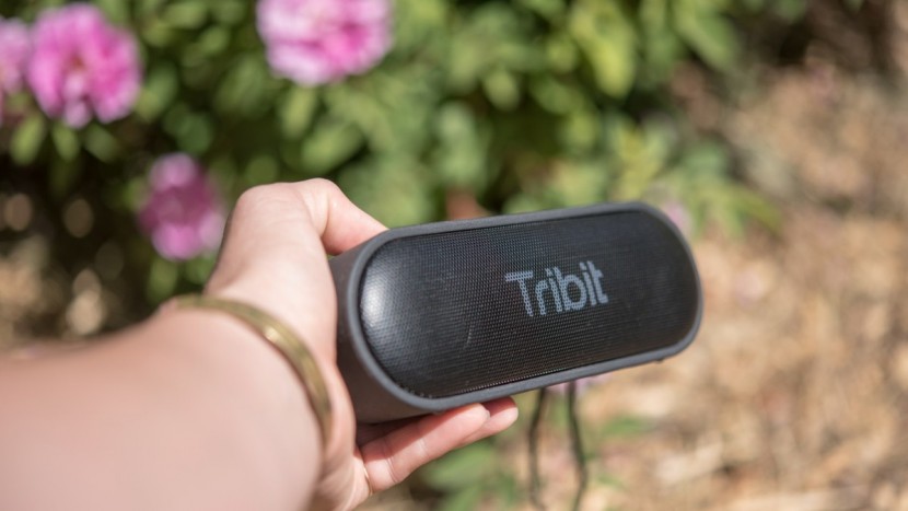bluetooth speaker - the tribit xsound go is fairly light at 13.4 ounces and completely...