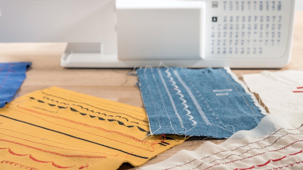 brother xr9550prw - some of the stitches produced by the xr9550prw