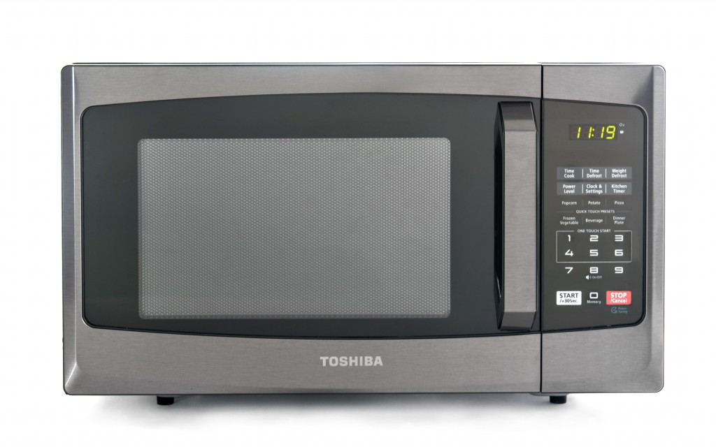 TOSHIBA EM925A5A-SS Countertop Microwave Oven, 0.9 Cu Ft With 10.6