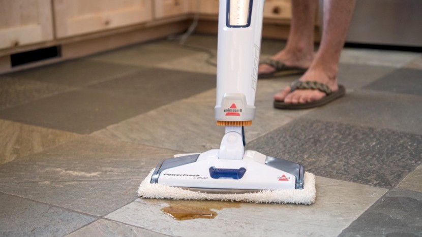 steam mop - floors dry almost instantly after being cleaned with a steam mop.