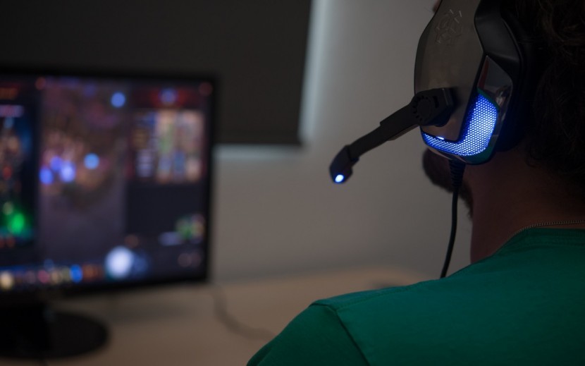 gaming headset - this model uses leds to enhance its looks.