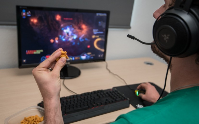 gaming headset - muting mics is important, because no one wants to hear you chewing...