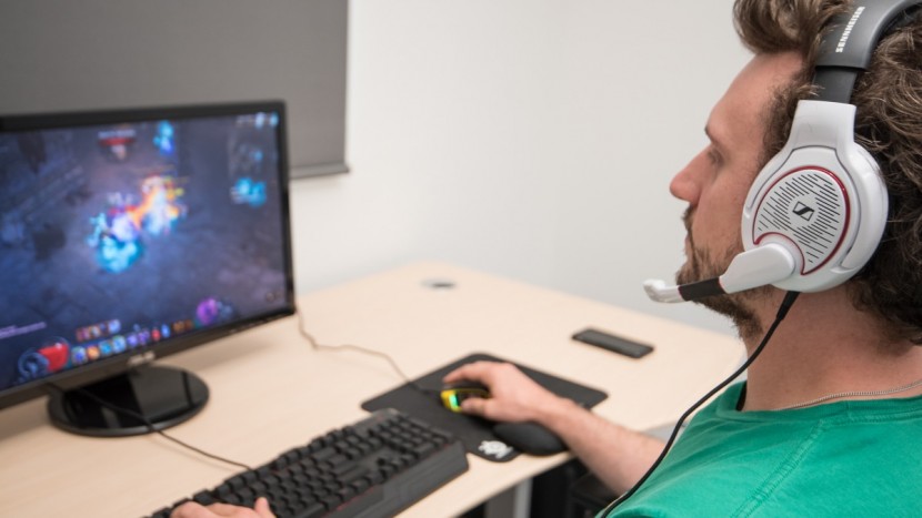 gaming headset - the open back design of the game one allows sound to flow through.