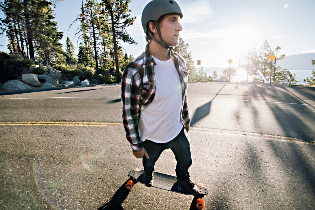 boosted plus - this board lets you ride with a very comfortable stance.