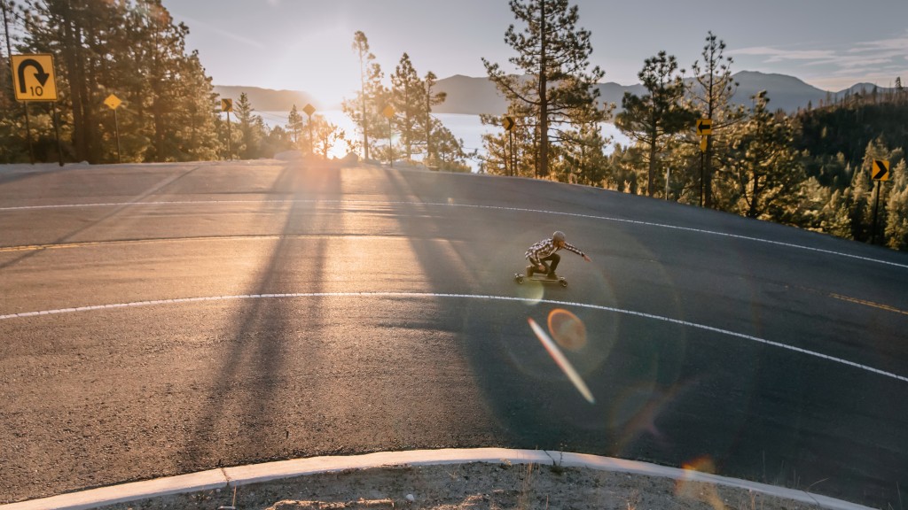 evolve gtx bamboo street - the brakes will slow you down to a manageable speed on steep hills...